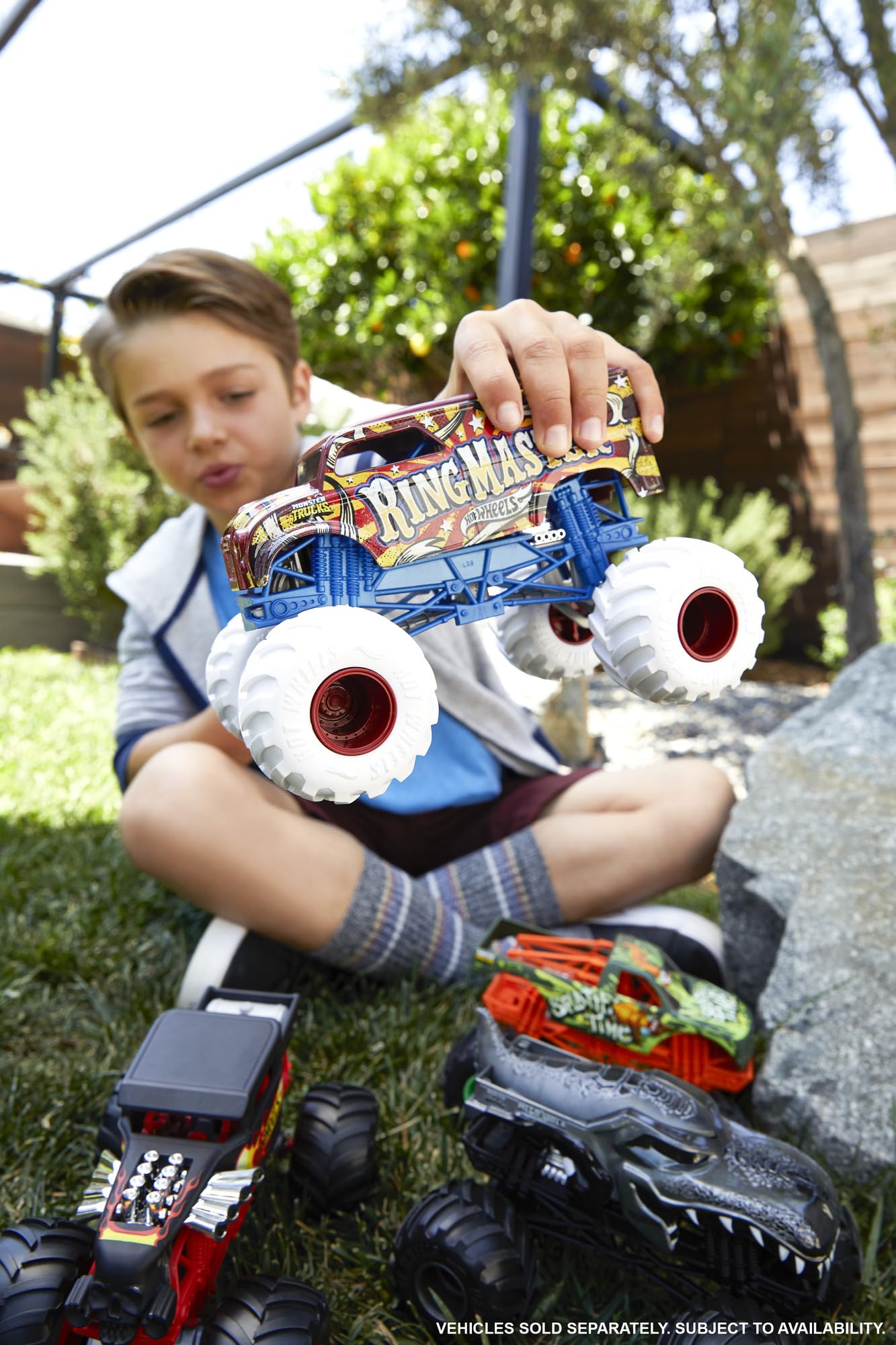 Hot Wheels Oversized Monster Truck Iron Man 2022 - Large Scale Die-Cast Vehicle Toy for Kids & Collectors - Perfect for Playtime, Display & Marvel Superhero Fans