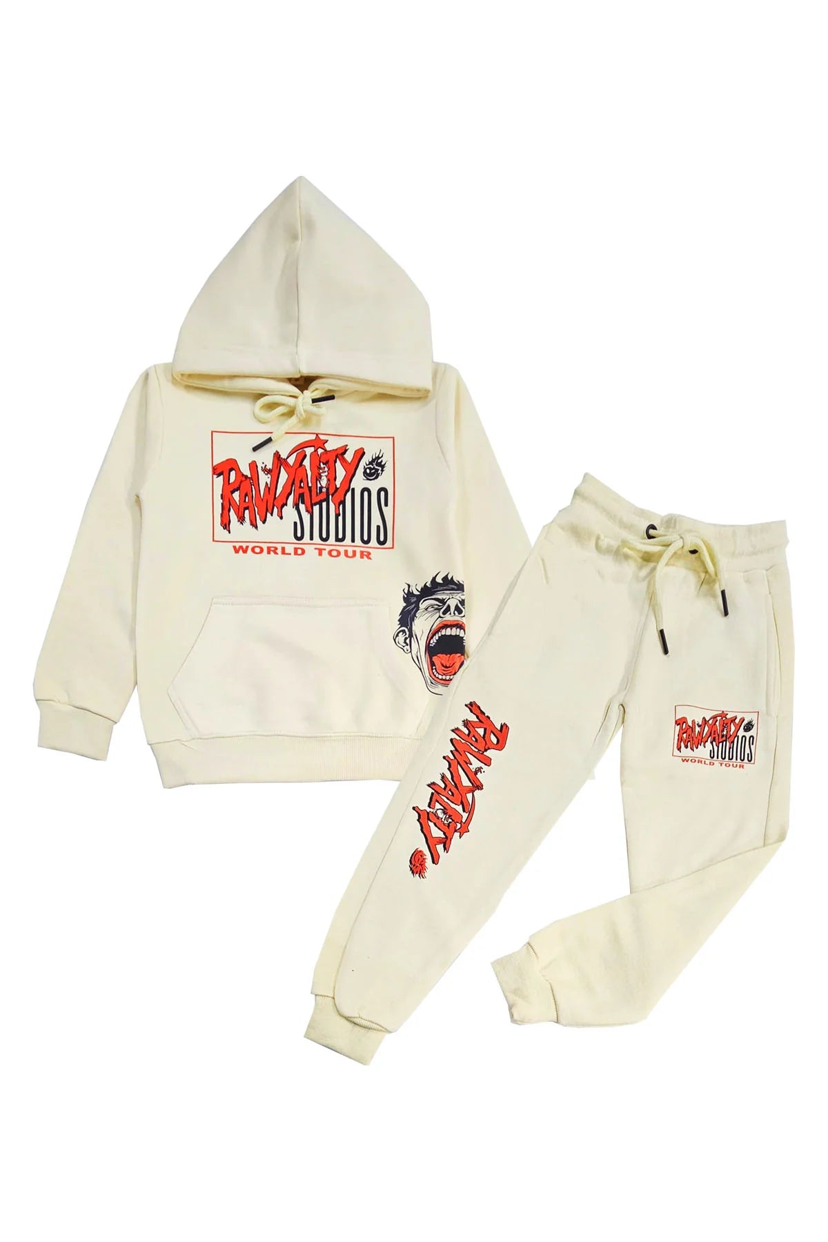 Royalty Studios Kids Hoodie and Jogger Set - Soft Cotton 2-Piece Outfit for Boys & Girls | Perfect for Playdates, School, and Family Outings