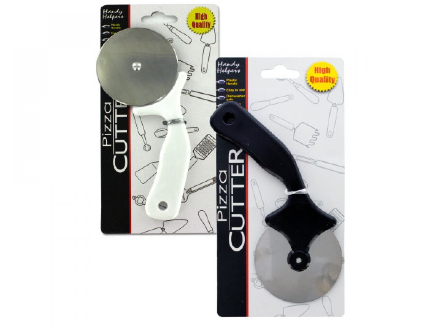 Stainless Steel Pizza Cutter Set - 72pcs for Kitchen & Dining