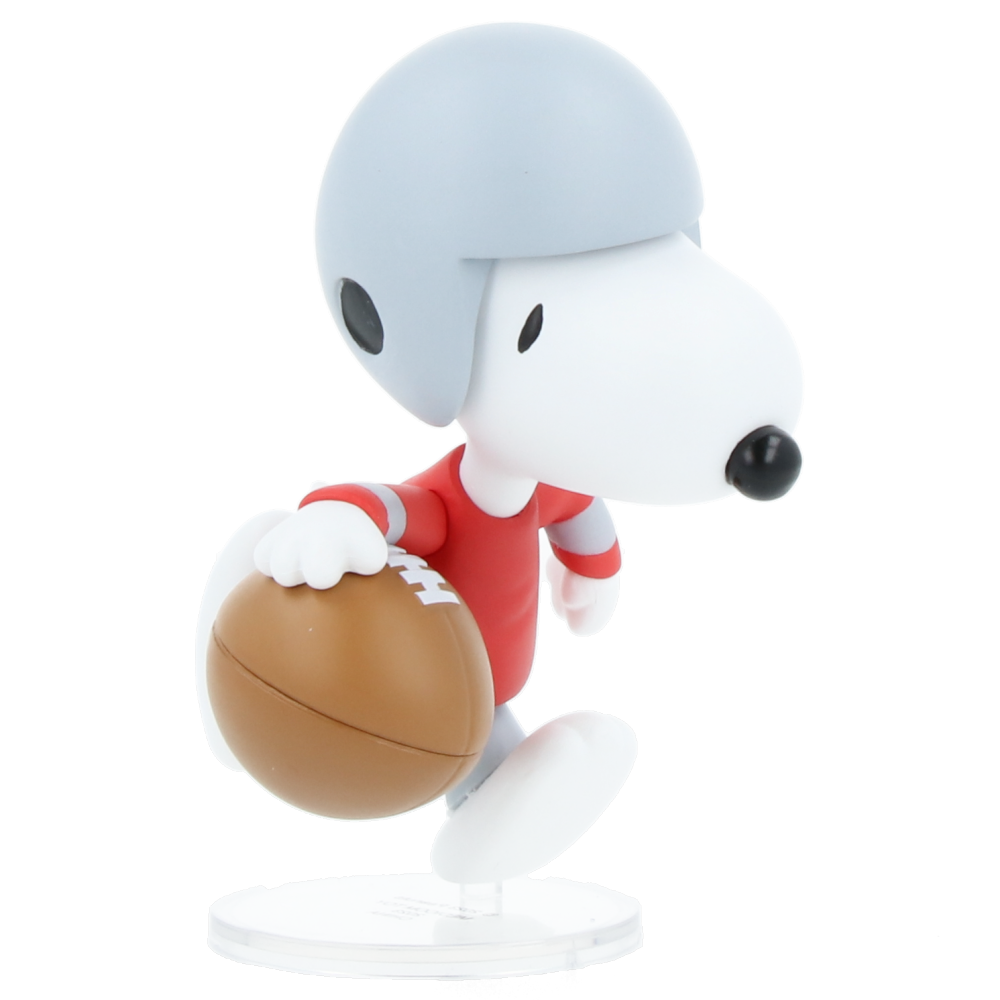 Peanuts Series 15 Snoopy American Football Player Figurine - Perfect for Collectors, Sports Fans & Home Decor
