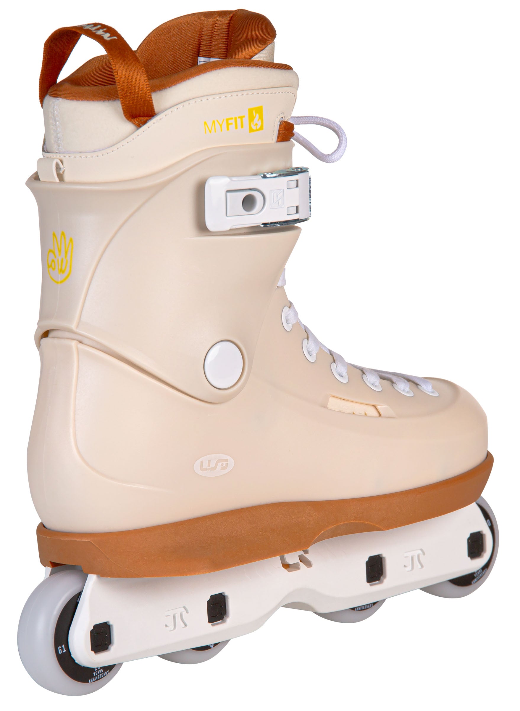 USD Sway Witzemann + Iqon AG60 White Complete Skateboard Setup - Perfect for Street Skating, Park Tricks & Urban Commuting