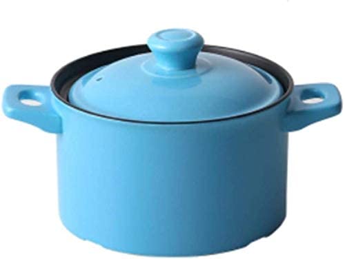 Premium Terracotta Clay Casserole Pot for Cooking - High Temperature Safe, Fast Heat Conduction & Storage - Perfect for Slow Cooking, Stews & Oven-to-Table Serving