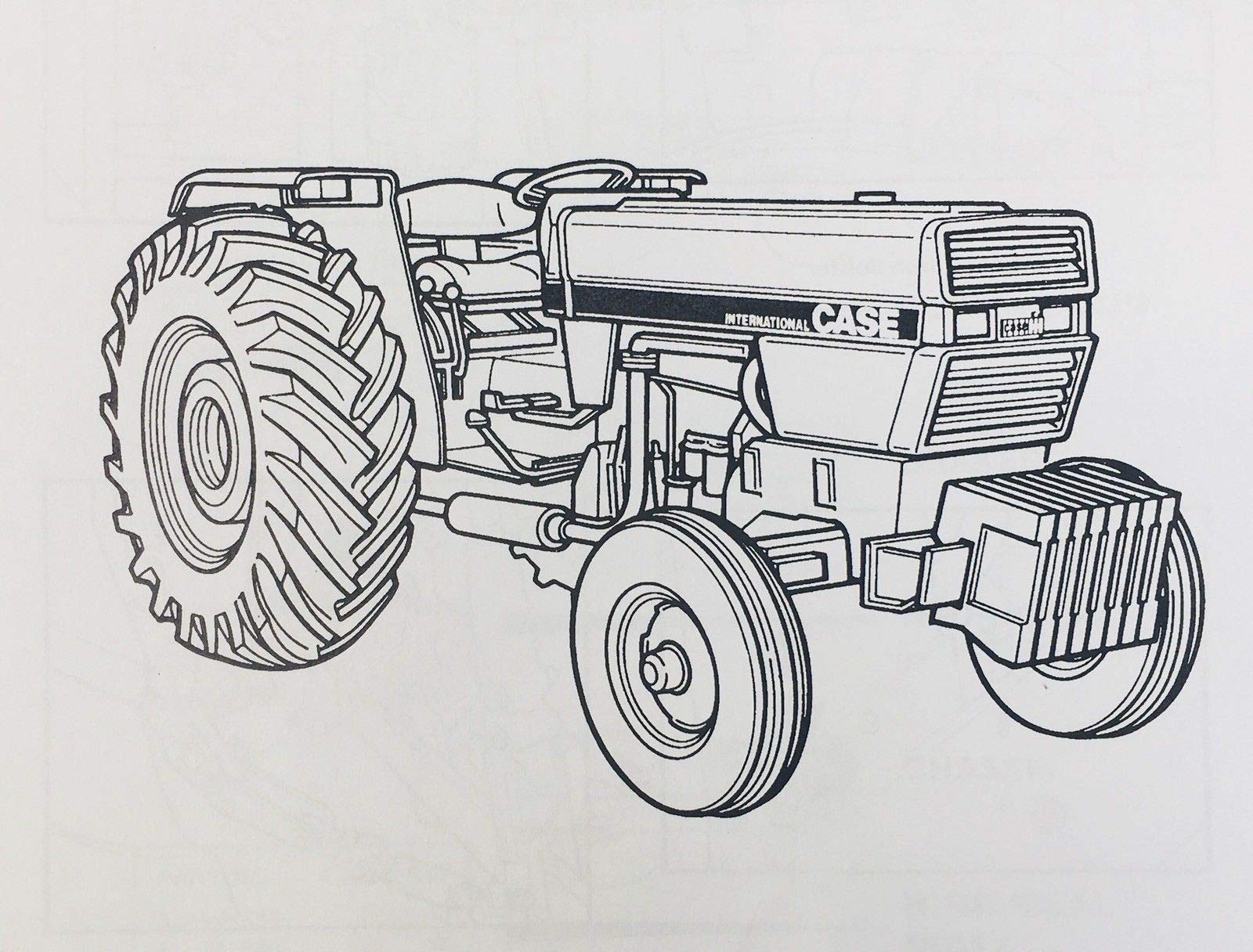 Case 380B Tractor Service Manual & Operators Parts Guide - Complete Repair & Overhaul Book for Farming Equipment | DIY Maintenance & Restoration Guide
