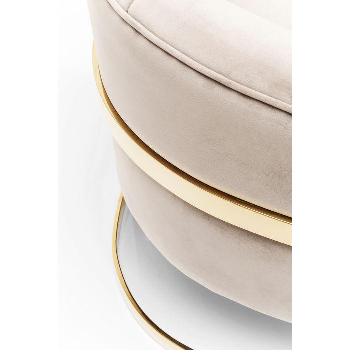 Elegant Beige Armchair - Modern Comfortable Lounge Chair for Living Room, Bedroom & Office - Perfect for Relaxing & Reading