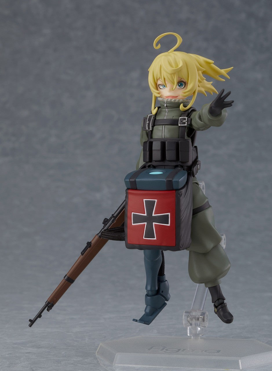 Tanya Degurechaff Action Figure from Saga of Tanya the Evil - Collectible Anime Figma #439 Model for Display & Cosplay Enthusiasts