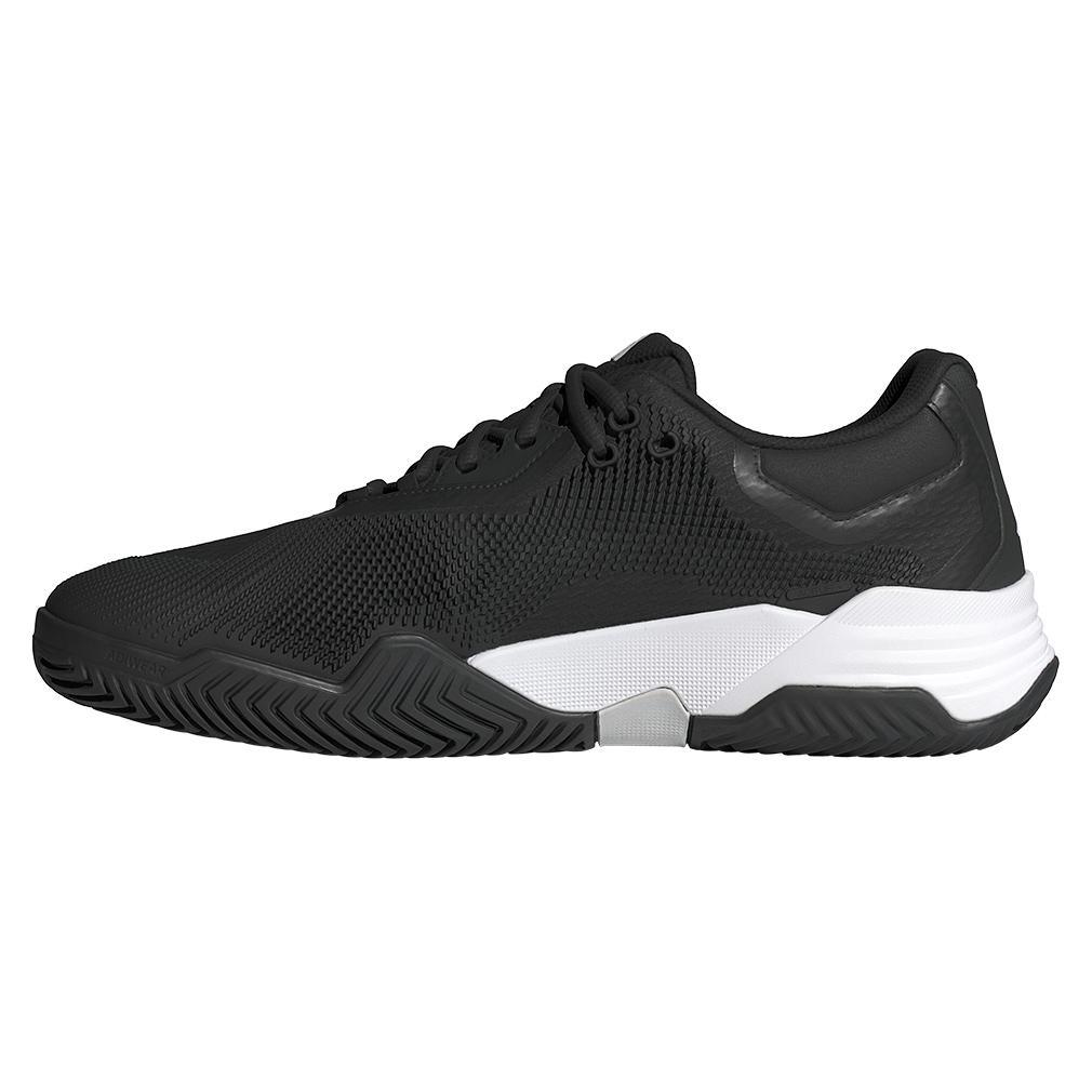Men's Solematch Control 2 Tennis Shoes - Core Black & Silver Metallic | Lightweight Court Shoes for Tennis & Pickleball | Perfect for Competitive Play & Training Sessions