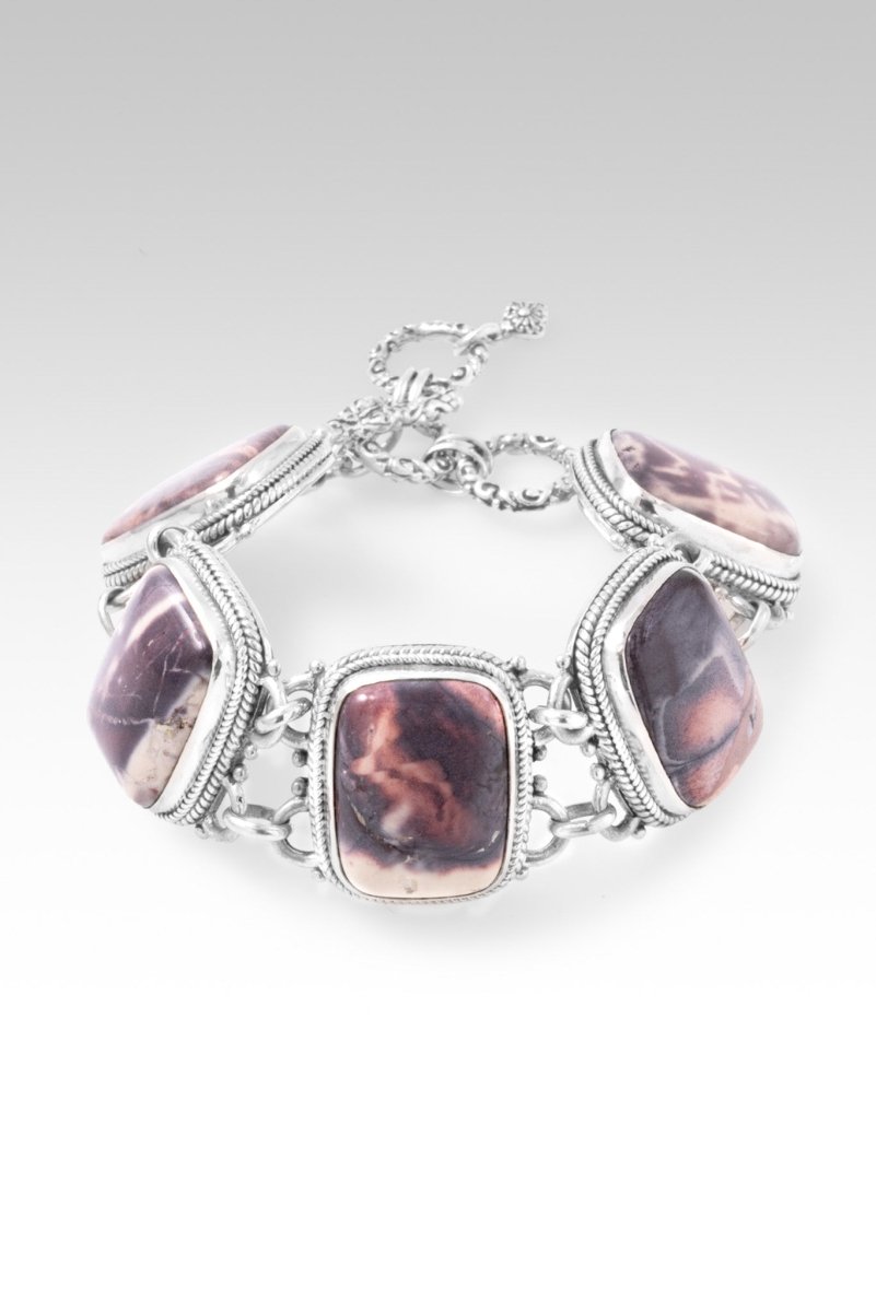 Hope in Heaven Bracelet™ - Handmade Porcelain Jasper Beaded Bracelet for Women, Healing Crystal Jewelry for Meditation, Yoga & Spiritual Wellness