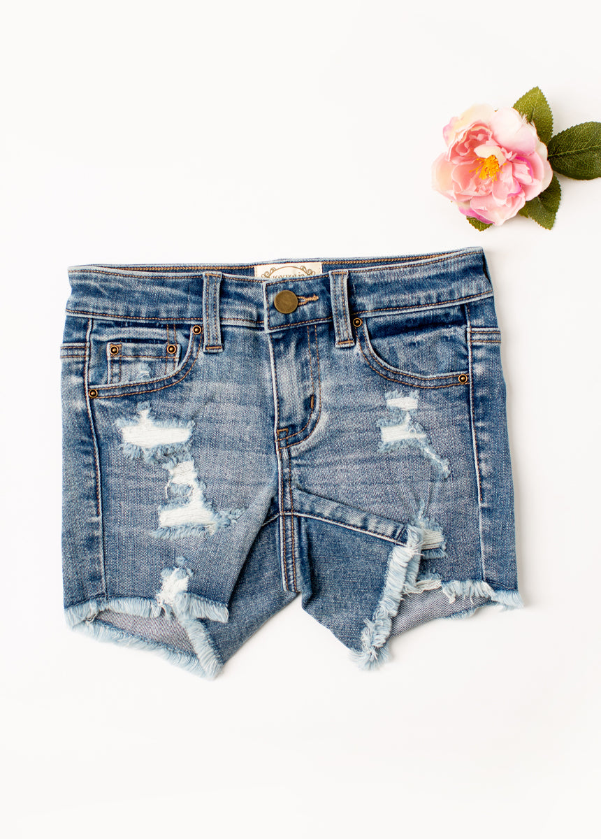 Marah Indigo Shorts for Women - Comfortable Casual Wear for Summer, Travel & Outdoor Activities