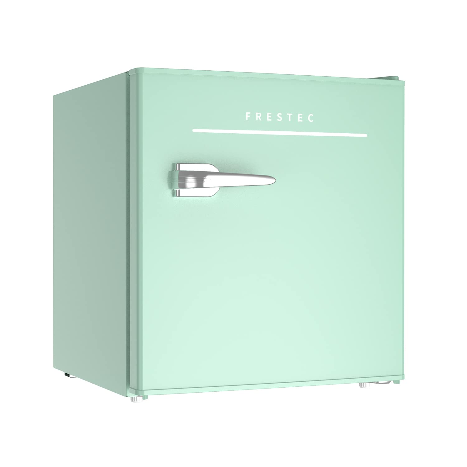 1.7 Cu.Ft. Compact Refrigerator with Freezer - Mini Fridge for Bedroom, Dorm, Office & Home - 6 Adjustable Thermostat, One-Touch Defrost, Reversible Door - Energy Efficient Small Refrigerator (Green, External Handle) - Perfect for Snacks, Drinks & Personal Storage in Small Spaces
