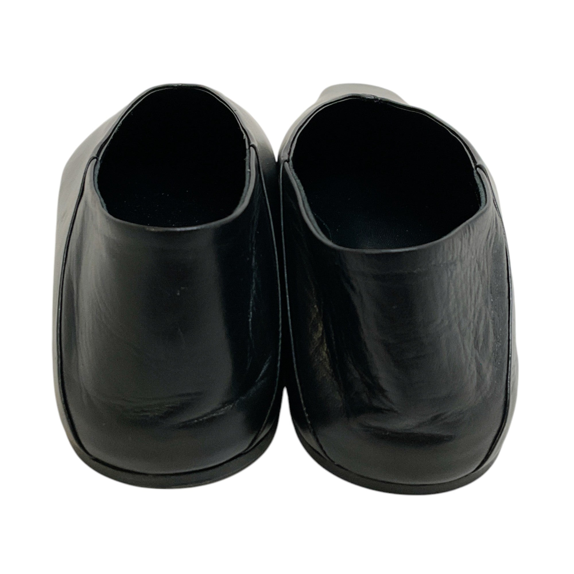 Jil Sander Women's Black Leather Tripon Ballet Flats - Comfortable & Stylish Pointed Toe Shoes for Work, Office & Casual Wear
