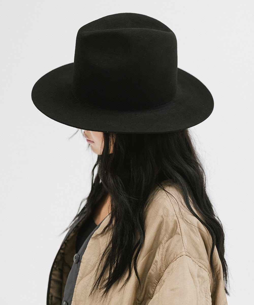 Stylish Billie Tall Fedora Hat in Black - Perfect for Outdoor Events, Weddings & Fashion Statements