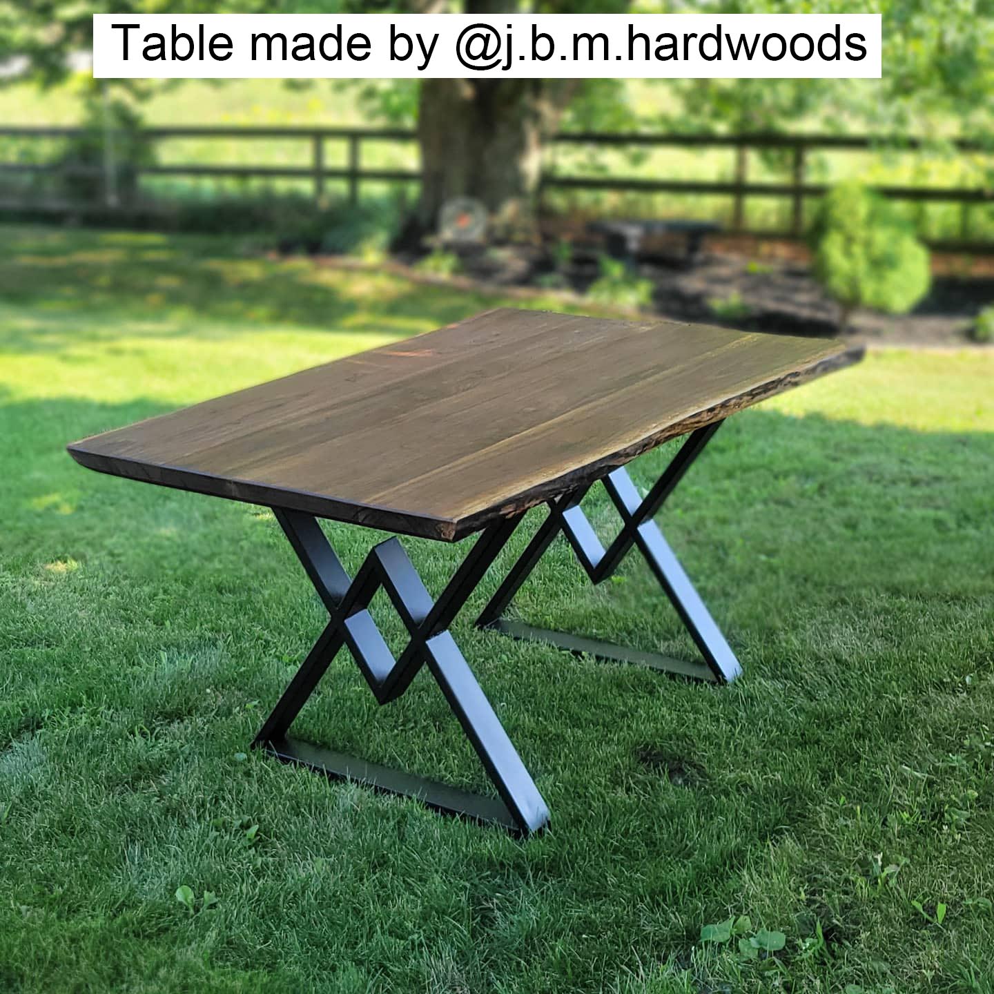 Premium SS610 Diamond Dining Table Legs - 1 Pair (71cm x 71cm) - Heavy Duty Metal Table Base for Kitchen, Restaurant & Outdoor Dining Furniture