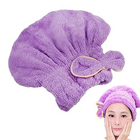 Garden Of Arts Microfiber Hair Drying Towel - Super Absorbent, Quick Dry, Gentle on Hair - Perfect for Swimming, Gym, Travel & Home Use