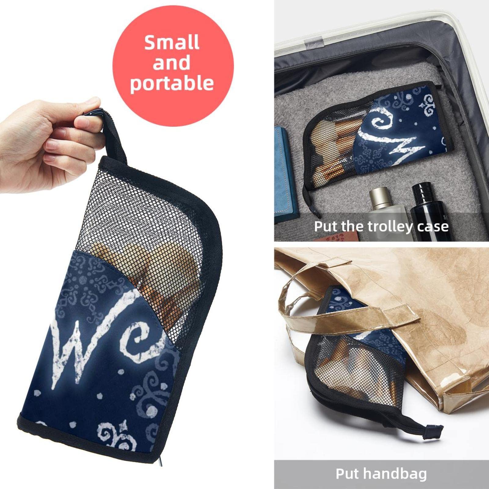 12-Piece Makeup Brush Organizer Bag with Snowflake Design - Portable Travel Cosmetic Brush Holder Case for Professional Makeup Artists & Beauty Enthusiasts - Perfect for Home, Travel & Salon Use