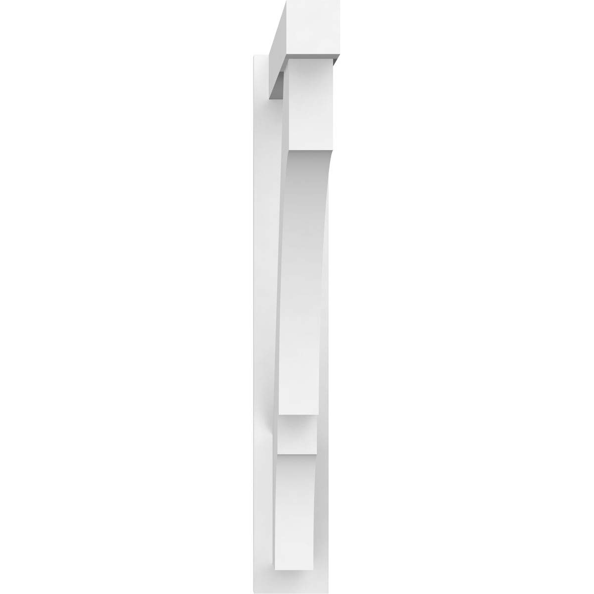 Ekena Millwork OUTP05X36X36BOA05 Balboa Architectural Grade PVC Outlooker with Block Ends - 5