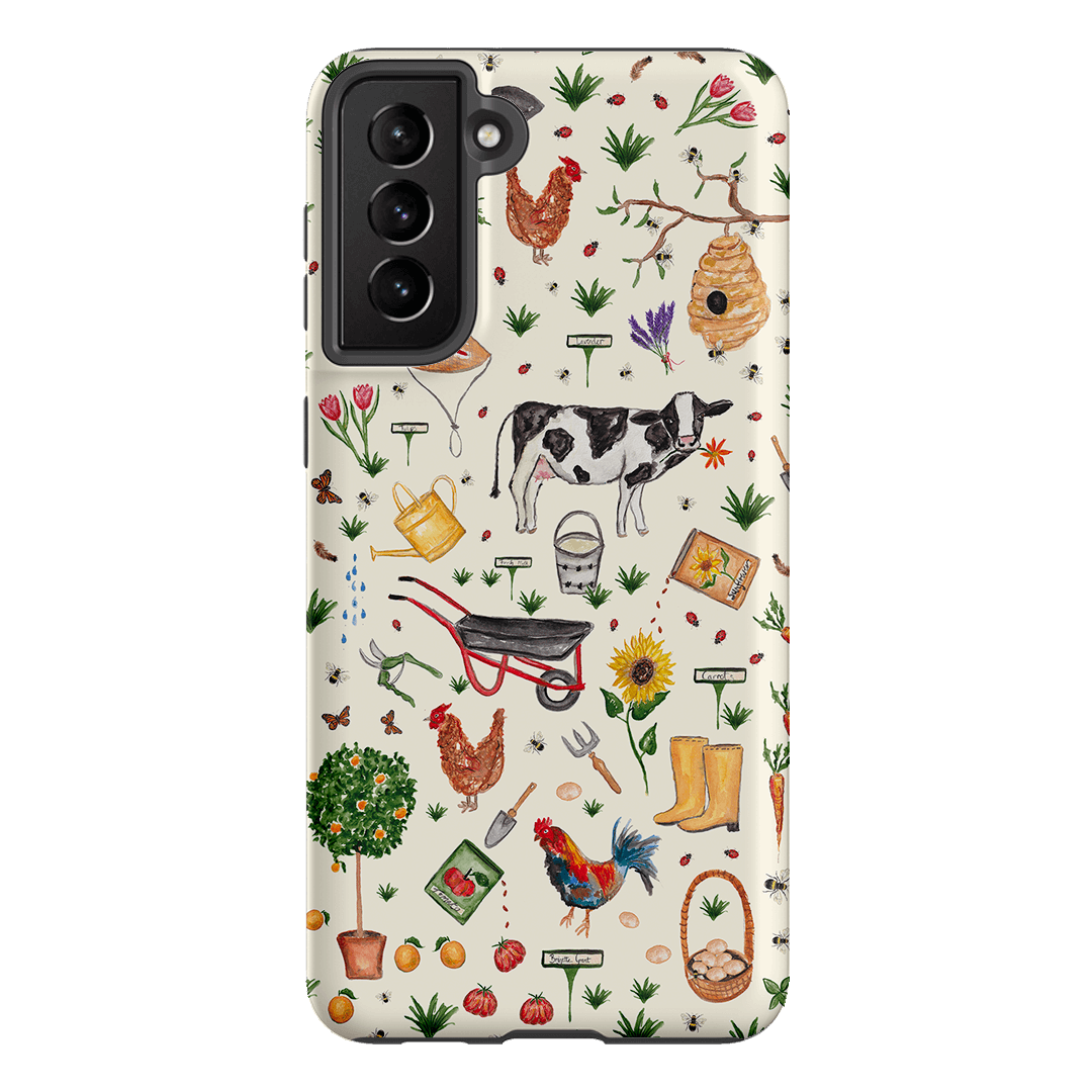 Farm Stay Aesthetic Phone Case - Cute Countryside Design for iPhone & Samsung - Perfect for Rural Travel & Outdoor Adventures