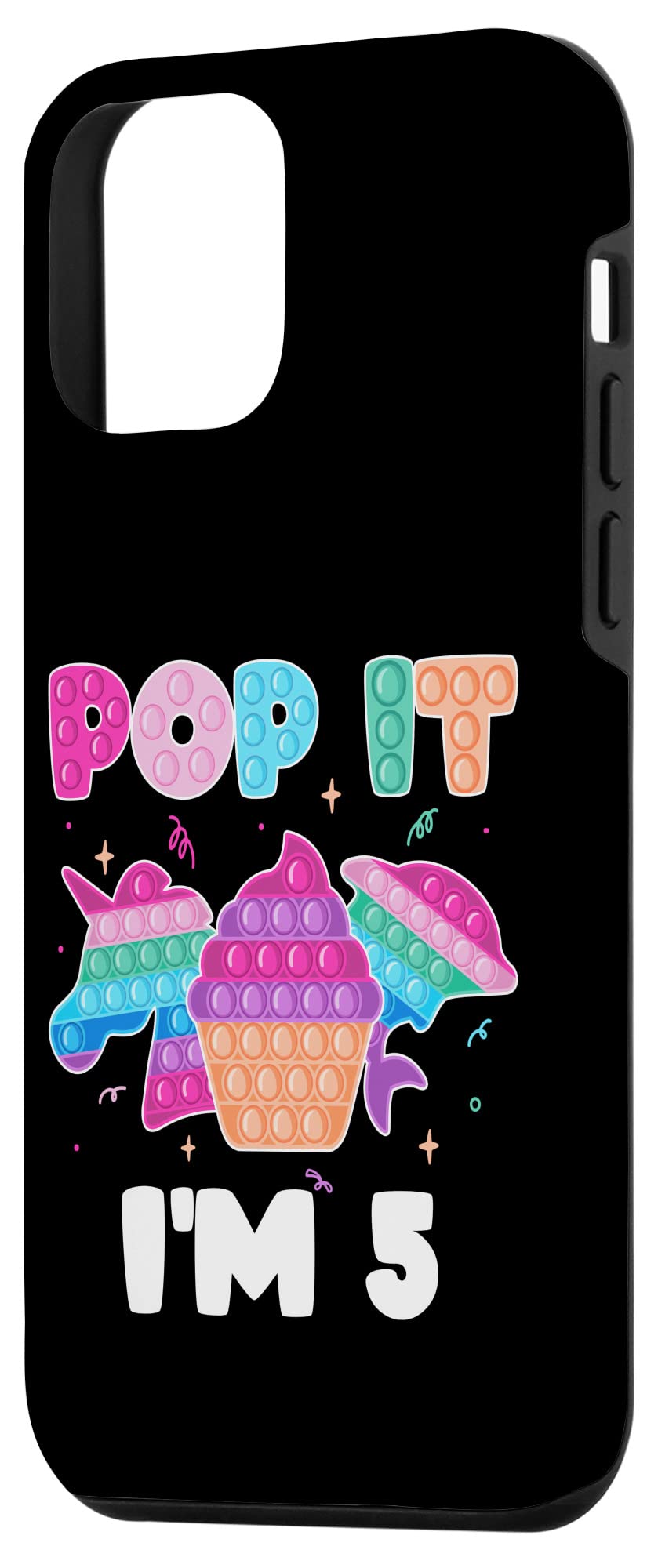 iPhone 12 Mini Unicorn Pop Fidget Case - Perfect for Birthday Gifts & Stress Relief