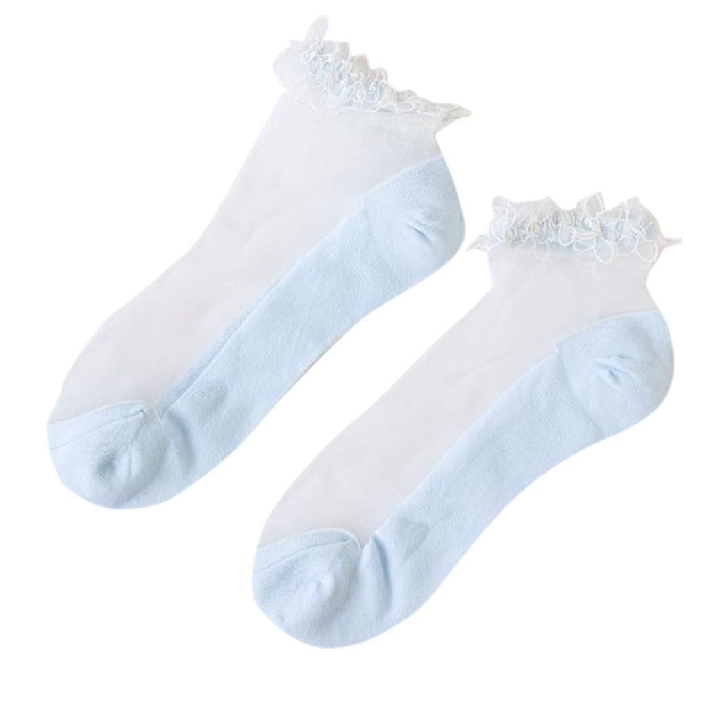 Breathable Transparent Silk Women's Summer Socks - Black Short Casual Socks for Work, Travel & Everyday Comfort