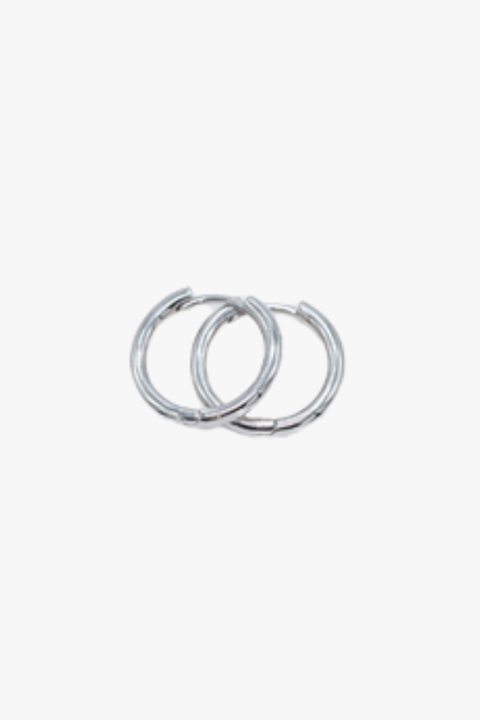 Stylish Hoop Silver Huggie Earrings for Women - Trendy & Comfortable Everyday Wear - Perfect for Work, Parties & Casual Outfits