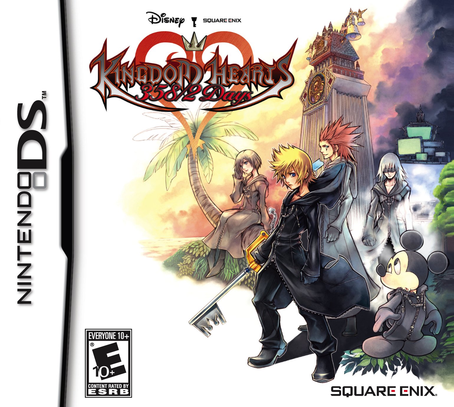 Kingdom Hearts 358/2 Days for Nintendo DS - Action RPG Adventure Game with Disney & Final Fantasy Characters | Perfect for Kids & Adults Gaming on the Go