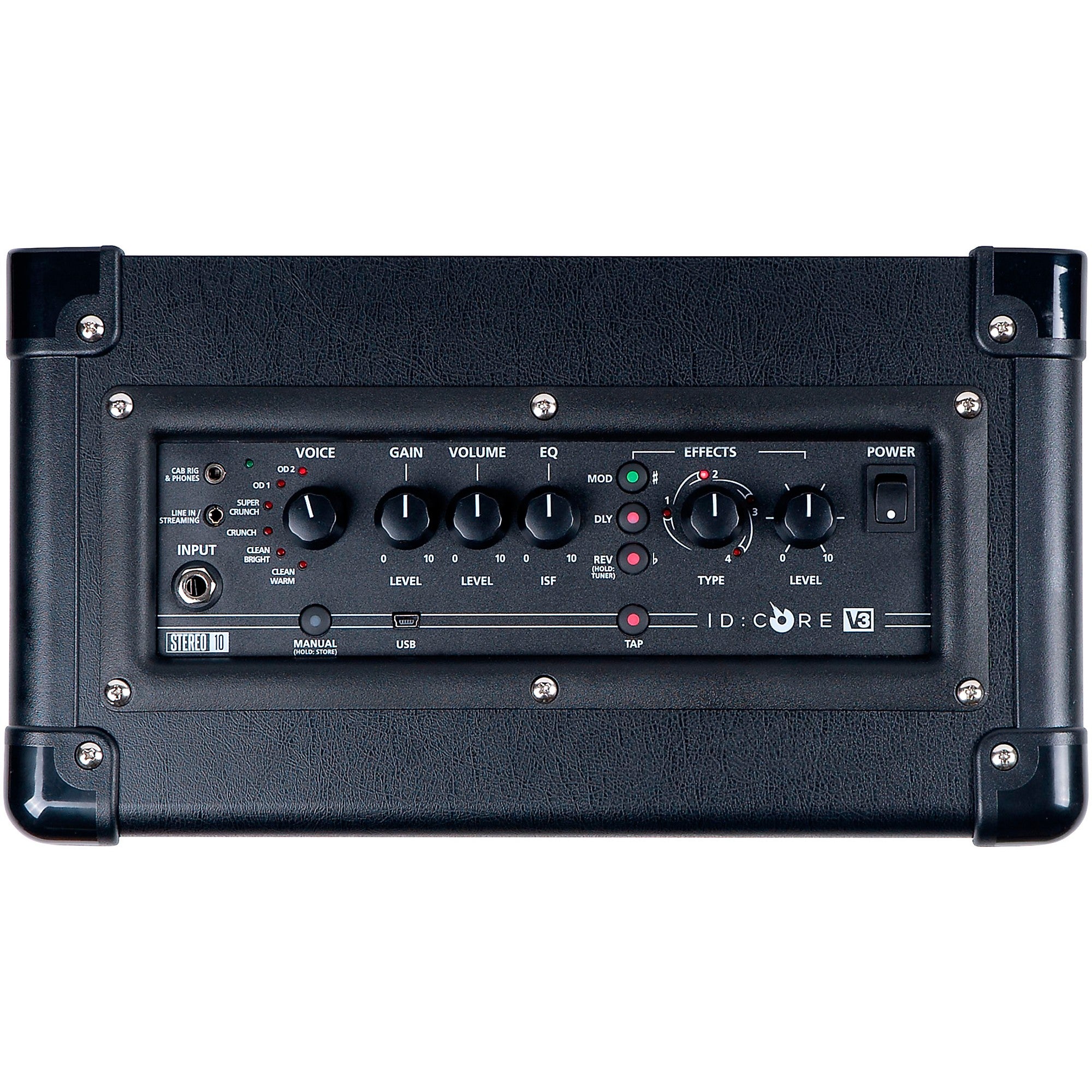 Blackstar ID:Core 10 V3 Guitar Amplifier - 10W Electric Guitar Amp with 6 Voices, USB Audio & Built-in Effects - Perfect for Home Practice, Studio Recording & Live Performances