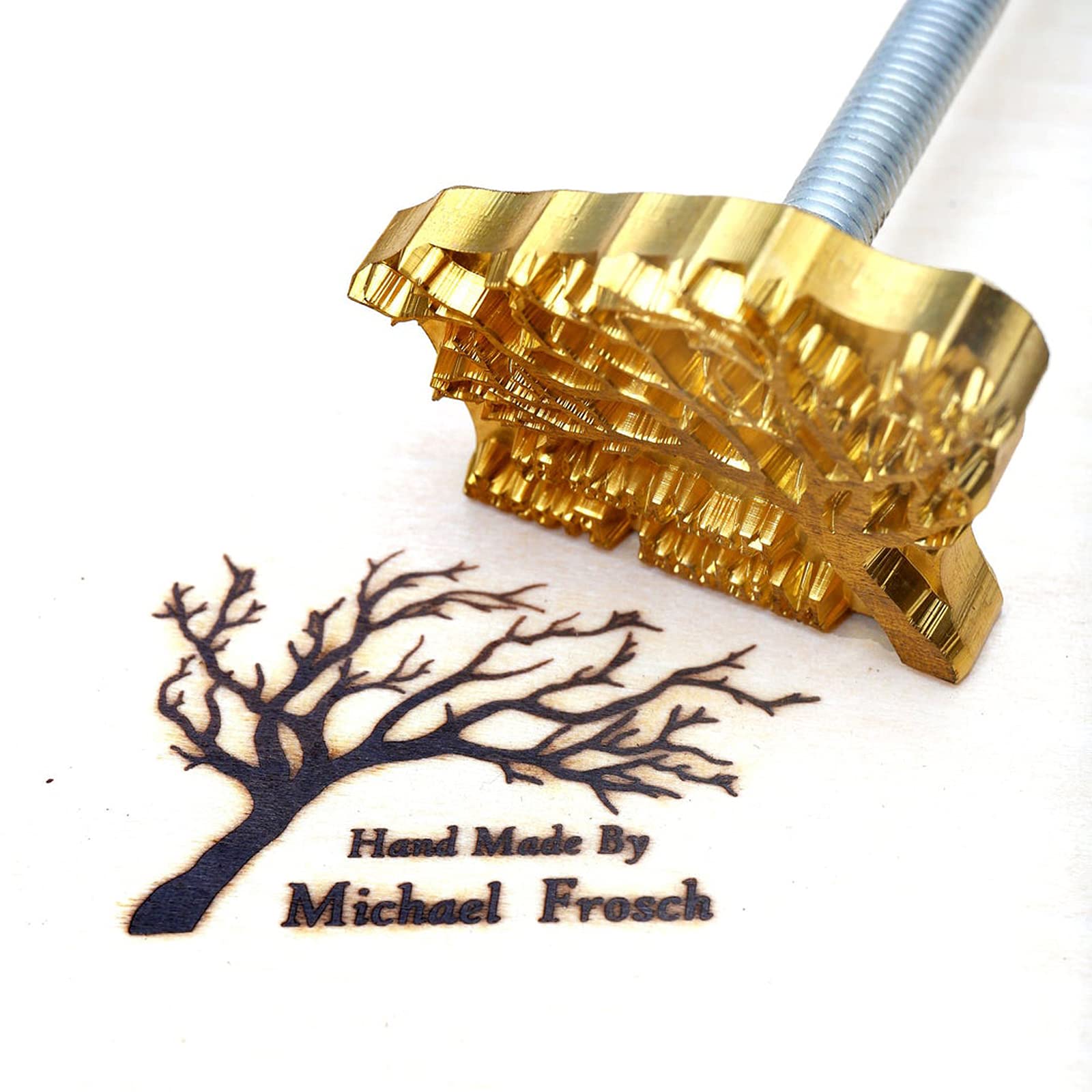 Custom Branding Iron Stamp for Leather & BBQ - 3