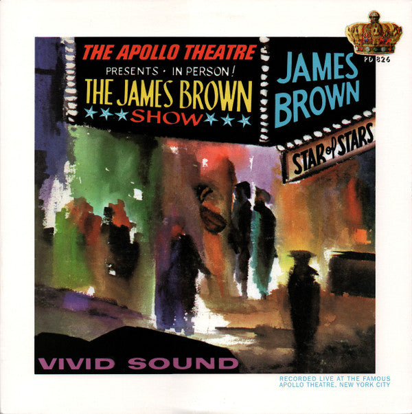James Brown Live At The Apollo Vinyl LP Album - Limited Edition Reissue Near Mint (NM/M) Condition - Perfect for Vintage Music Collectors & Soul Music Lovers