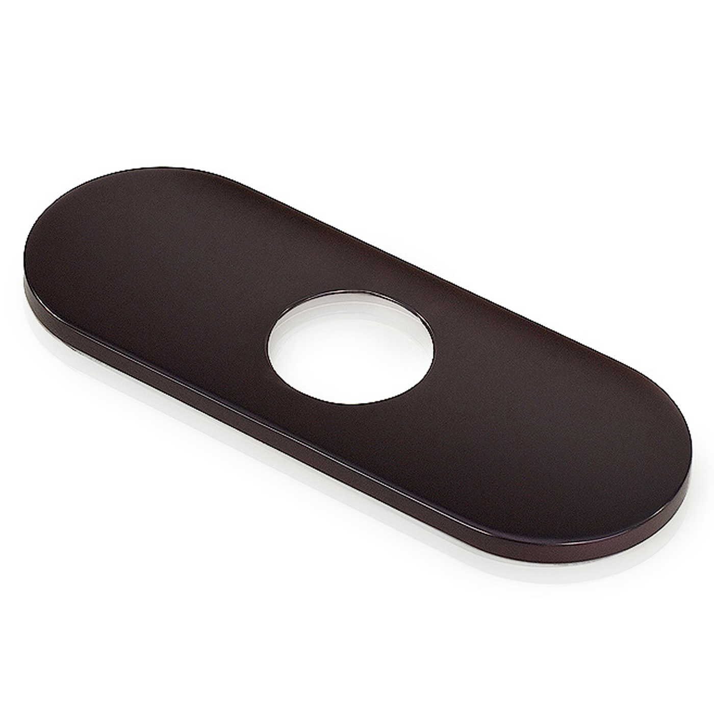 FREUER Oil Rubbed Bronze Bathroom Sink Hole Cover Plate - Durable Faucet Deck Plate for Vanity Sink, Perfect for Bathroom Renovation & Home Improvement Projects