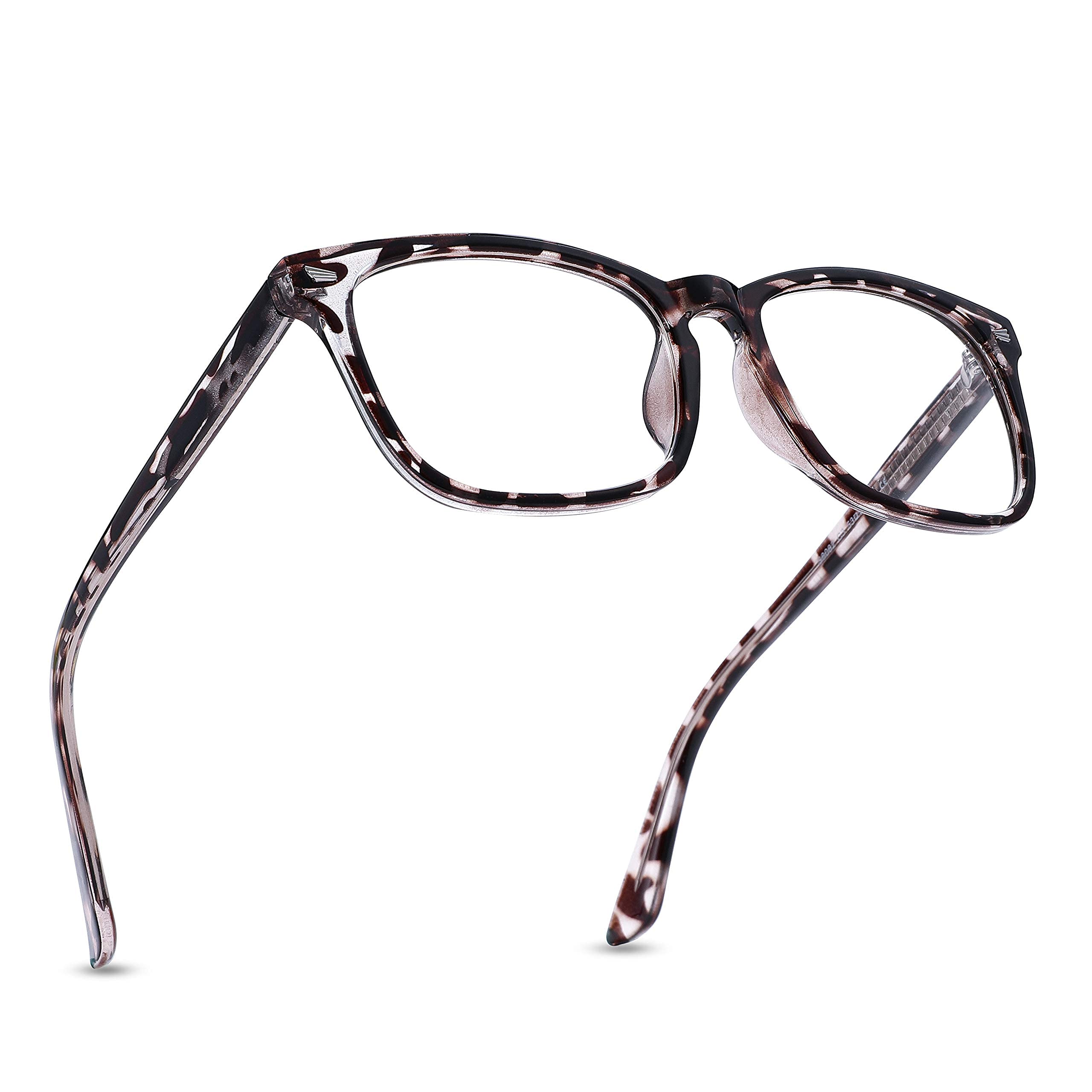 Acme Clear Frame Non-Prescription Glasses for Women & Men - Perfect for Reading, Computer Use & Fashion Accessory