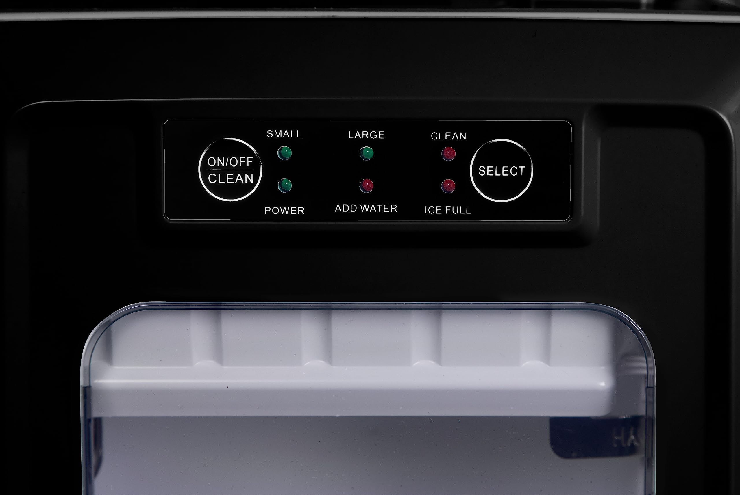 **Thermostar 26Lbs/24Hrs Self-Cleaning Portable Ice Maker with Handle & Accessories - Perfect for Cocktails, Parties, RV Travel & Home Use**
