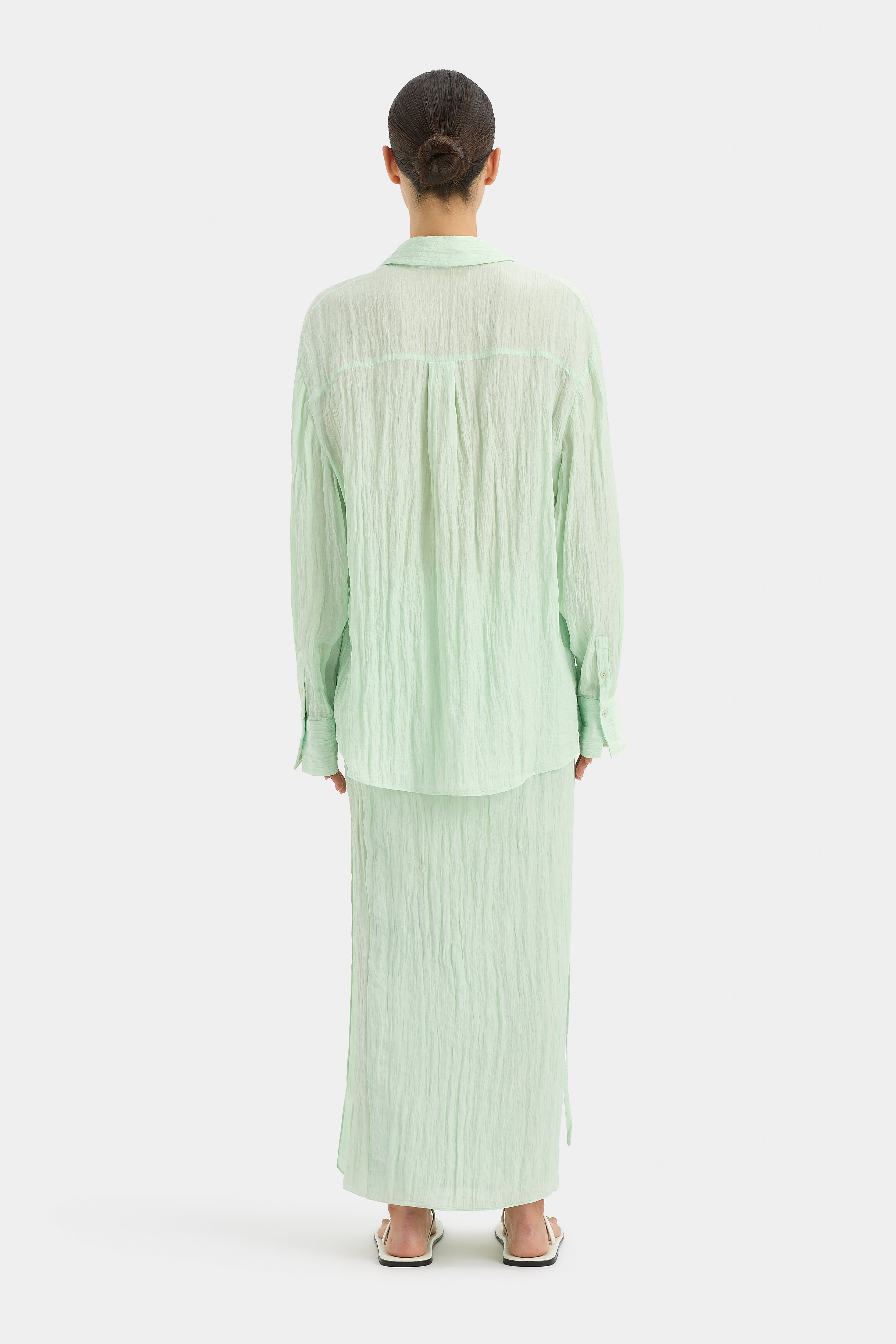 Lightweight Comfortable Ligera Shirt in Mint Green - Perfect for Casual Wear, Outdoor Activities & Travel