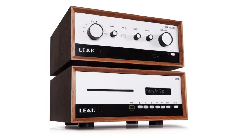 Leak 130 Stereo Integrated Amplifier - Premium Walnut Finish | Hi-Fi Home Audio System for Music Lovers & Audiophiles