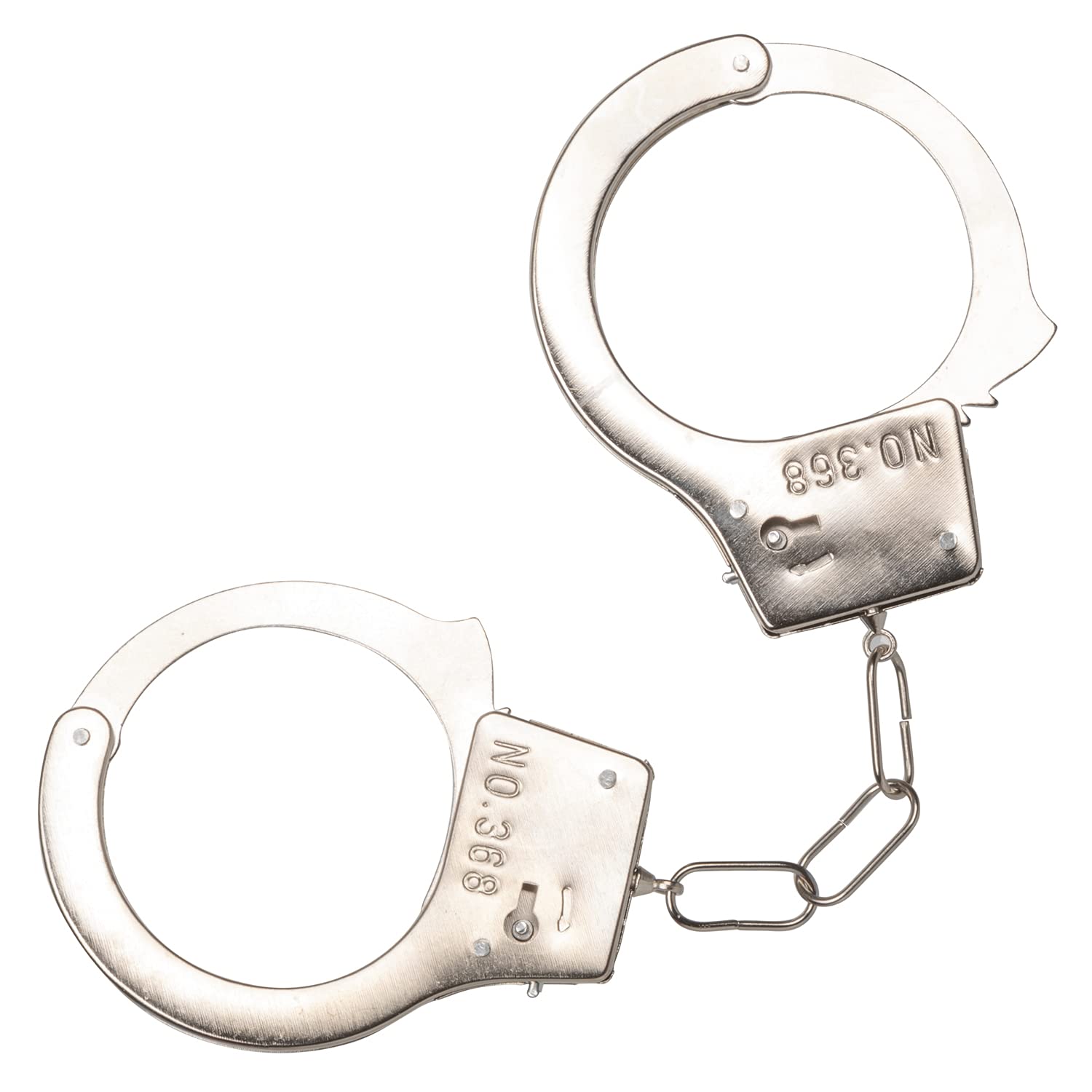 CalExotics Playful Furry Handcuffs in Red - Soft & Fluffy Restraints for Couples Play, BDSM, and Role-Playing Scenes
