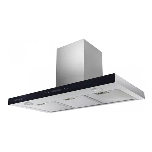 75cm Steel Chimney Hood - Modern Kitchen Exhaust Fan for Smoke & Odor Removal - Perfect for Home, Restaurant, and Commercial Use