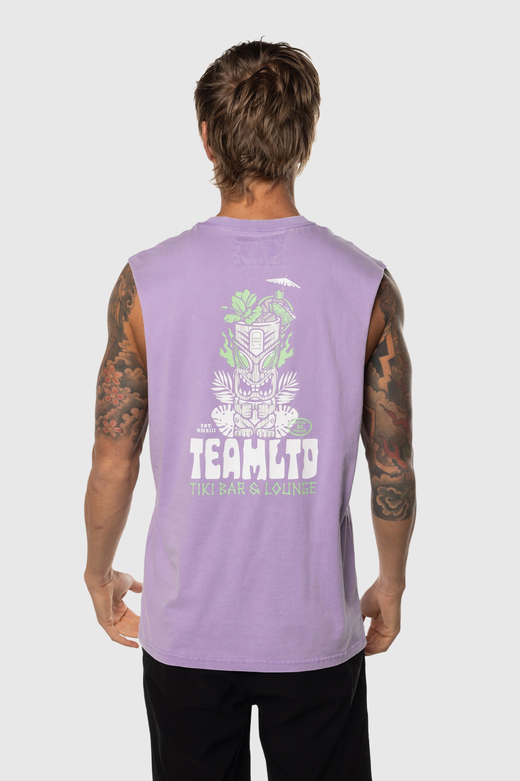 Tiki Aussie Tank Top - Women's Casual Sleeveless Shirt for Summer Beach & Outdoor Activities