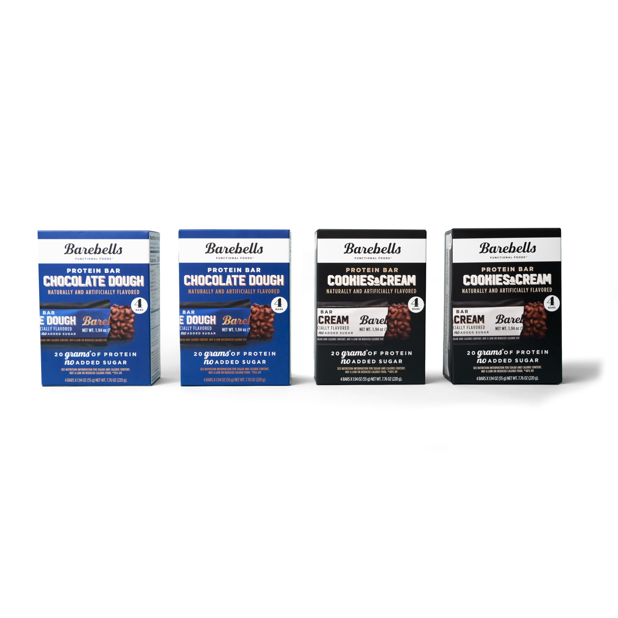 Barebells High Protein Bars Variety Pack - 16 Count (1.9oz Each) | 20g Protein, Low Sugar (1g) | Chocolate Flavored Protein Snacks for Fitness, Weight Loss & Post-Workout Recovery