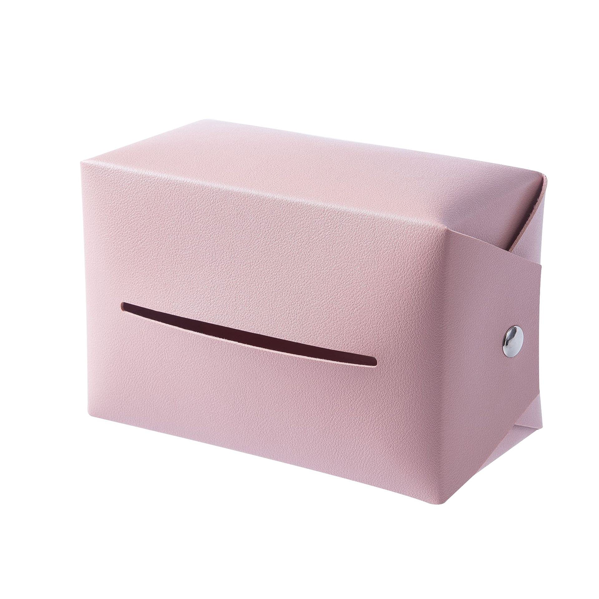Premium Leather Car Tissue Holder - Backseat & Visor Mount Kleenex Box with Wipes Dispenser | Universal Fit for Most Vehicles | Perfect for Road Trips, Daily Commute & Family Travel Accessories