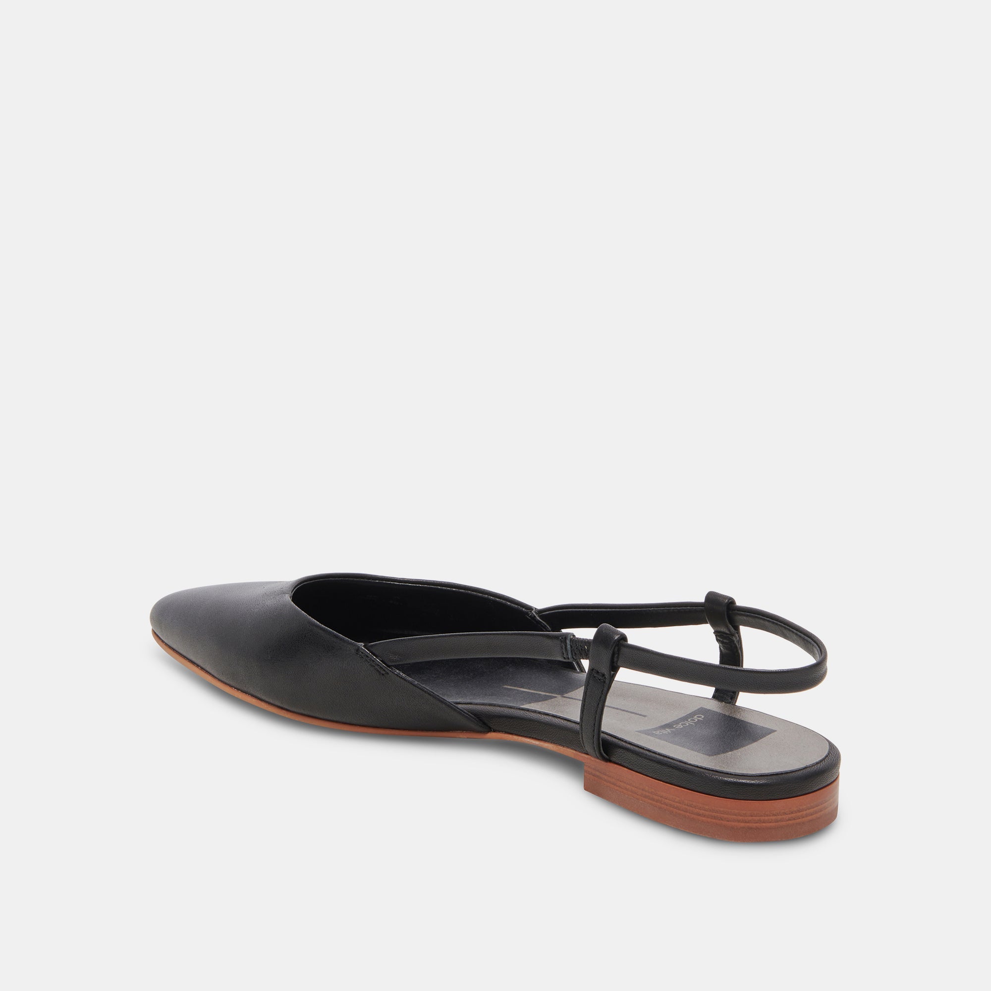 NARAH Women's Black Leather Flats - Comfortable & Stylish Ballet Shoes for Work, Travel & Everyday Wear | re:vita Collection