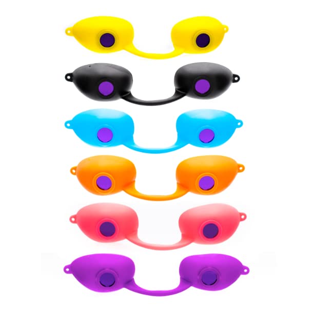 Original Flex Tanning Goggles - Flexible UV Eye Protection Goggles for Tanning Beds & Sunbathing - 72 Pack Bulk Box - Perfect for Salons, Spas & Home Use