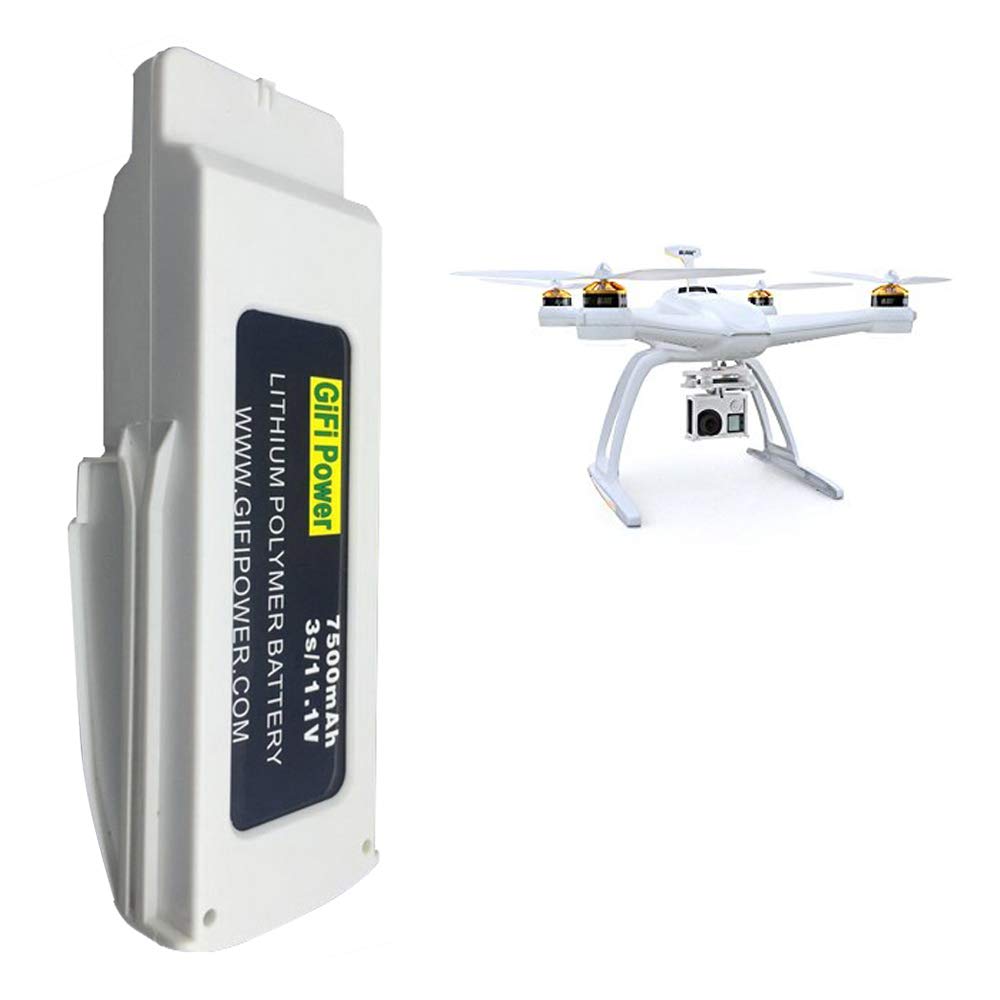 Beacon Pet 7500mAh 11.1V LiPo Replacement Battery for Blade Chroma Drone - Long Flight Time Drone Battery for Aerial Photography & Outdoor Adventures