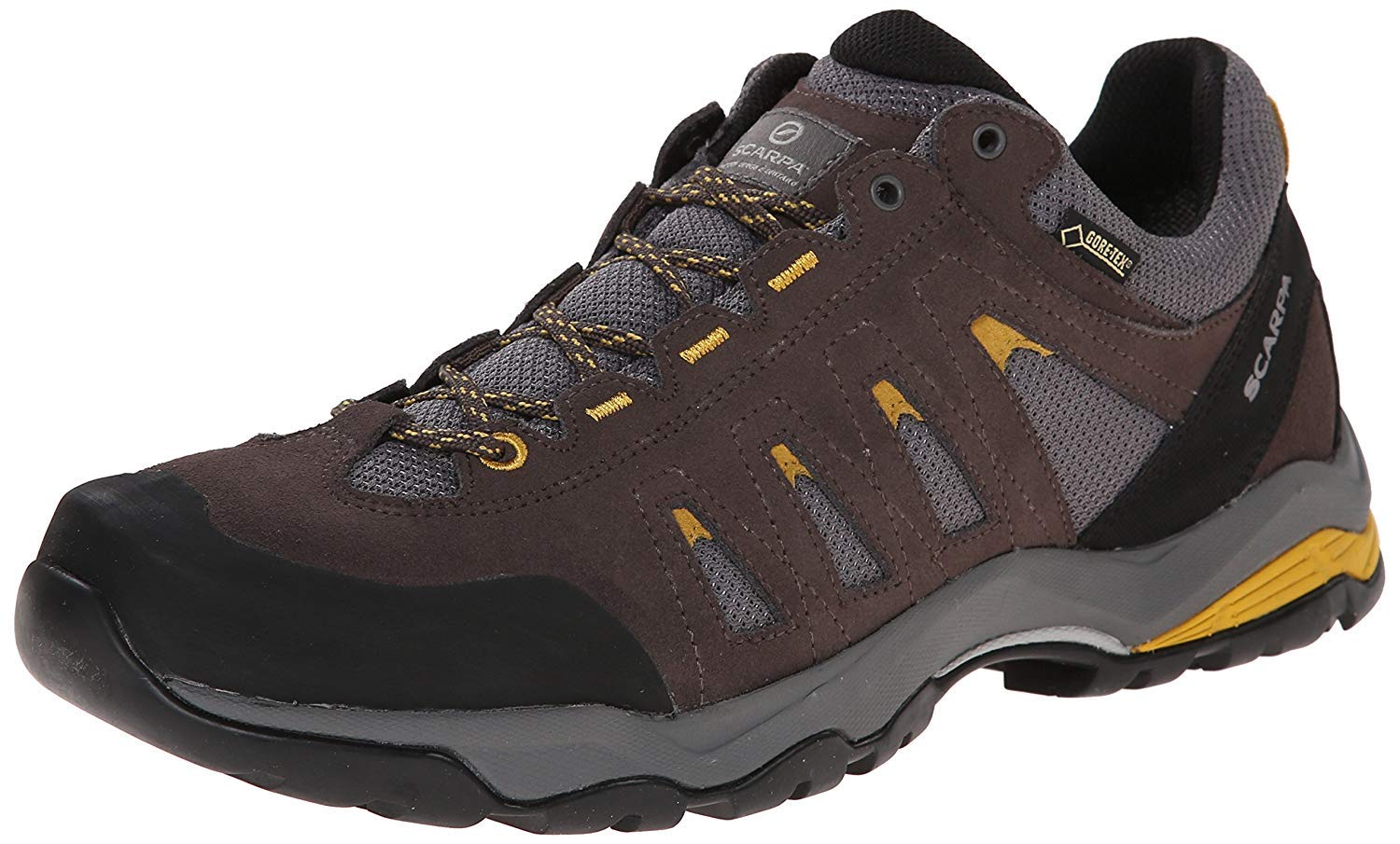 SCARPA Men's Moraine Mid GTX Lightweight Waterproof Hiking Boots - Gore-Tex Technology for Backpacking & Outdoor Adventures - Perfect for Mountain Trails and Wet Conditions