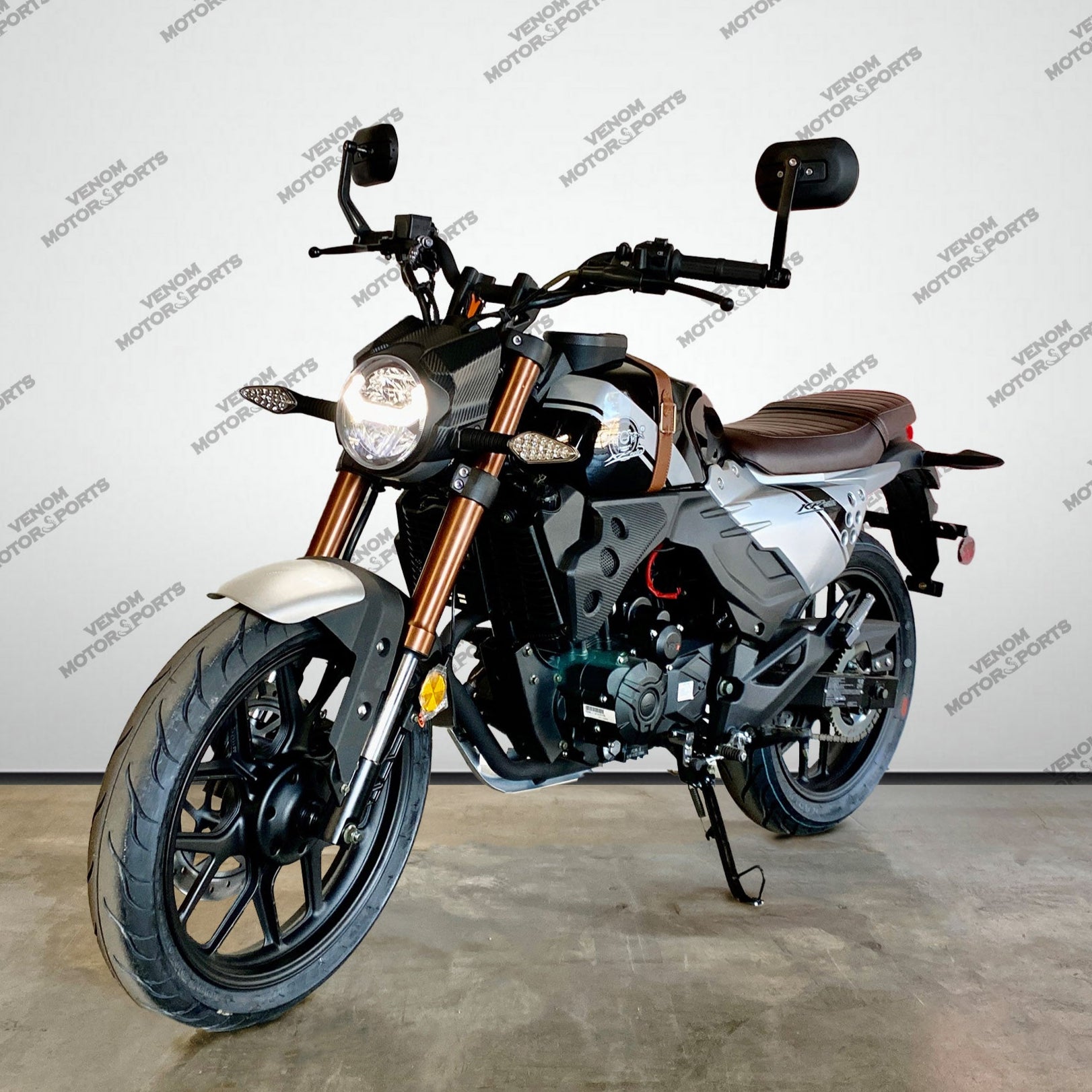 Lifan KPM 200 200cc Fuel Injected 6-Speed Motorcycle - Perfect for Commuting, Adventure Riding & Off-Road Trails