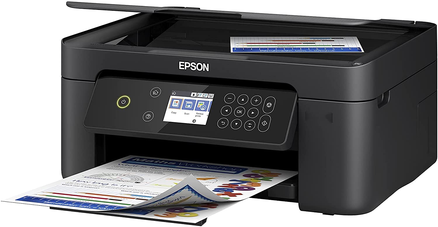 Epson Expression Home XP-4105 Wireless All-in-One Printer for Home Office | Compact Design with Scanning, Copying & Printing | Perfect for Remote Work & School Projects