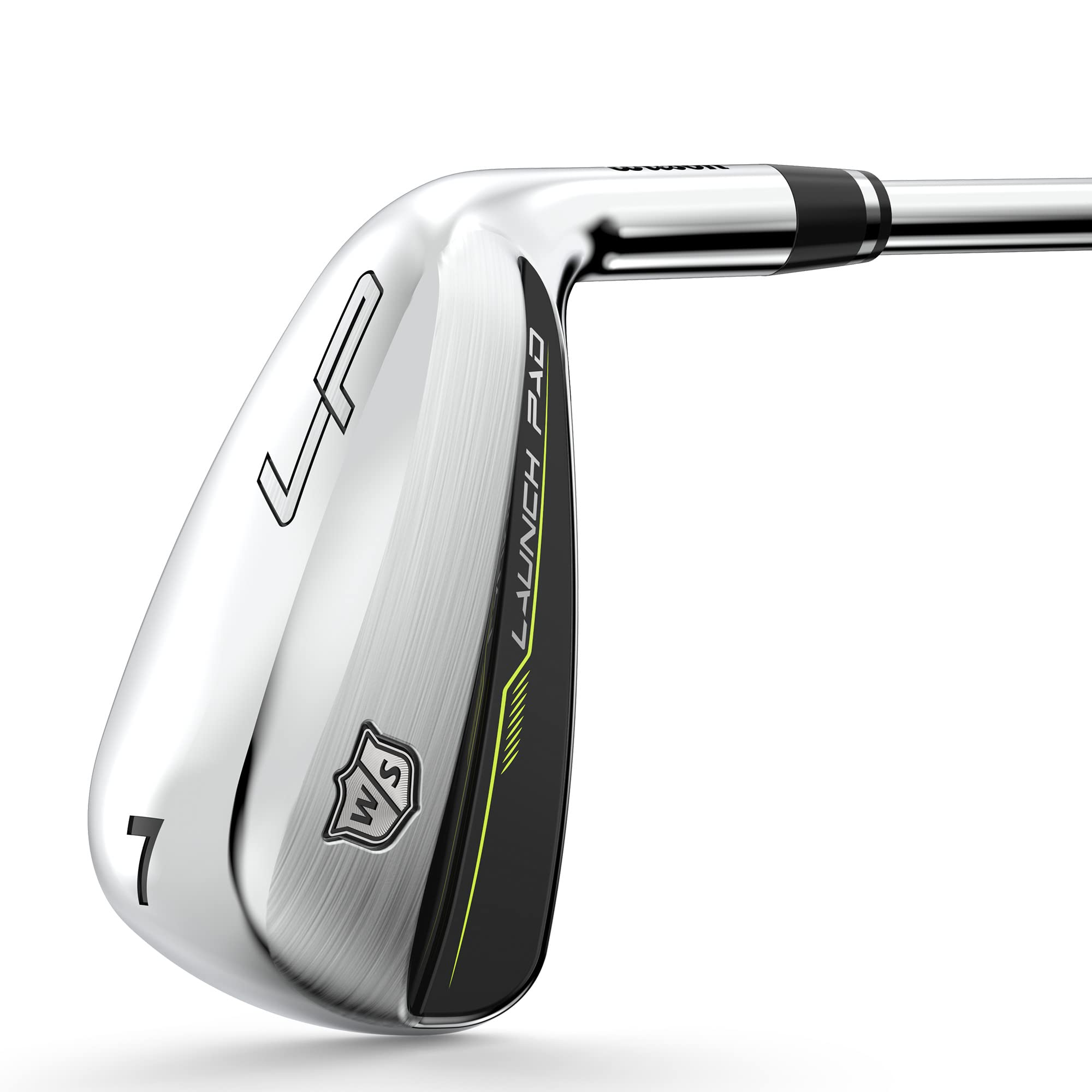 Wilson Golf Staff Launch Pad 2 Irons - 7 Piece Iron Set for Men | High Launch, Forgiving Clubs | Perfect for Beginners & High Handicap Golfers | Use on Driving Range or Course