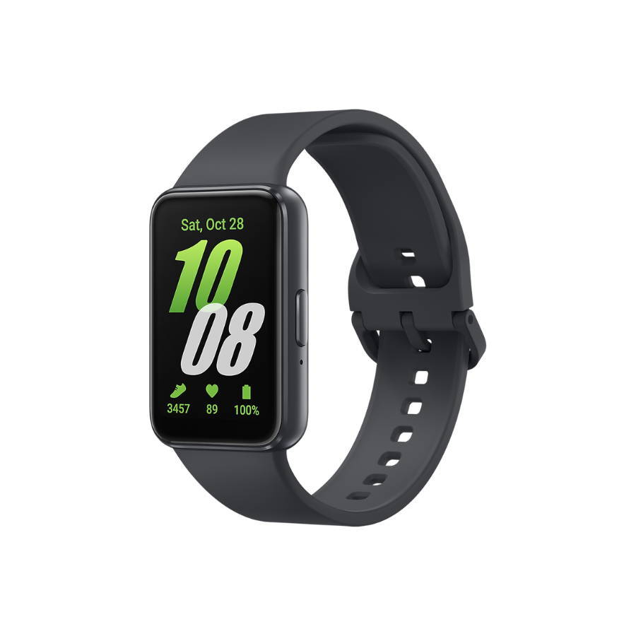 Samsung Galaxy Fit3 Smart Fitness Tracker - New 2024 Edition | Heart Rate Monitor, Sleep Tracking, Step Counter | Perfect for Running, Gym & Daily Activity Tracking