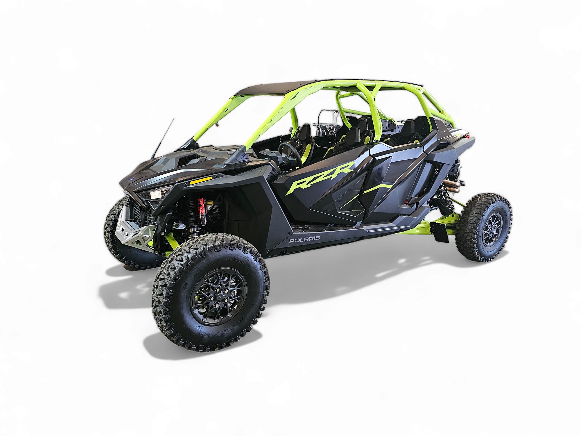 2022-2025 Polaris RZR Pro R & Turbo R Machined Billet Front Winch Bumper (Clear Anodized) - Heavy-Duty Off-Road Protection for Trail Riding & Rock Crawling - FWB610031
