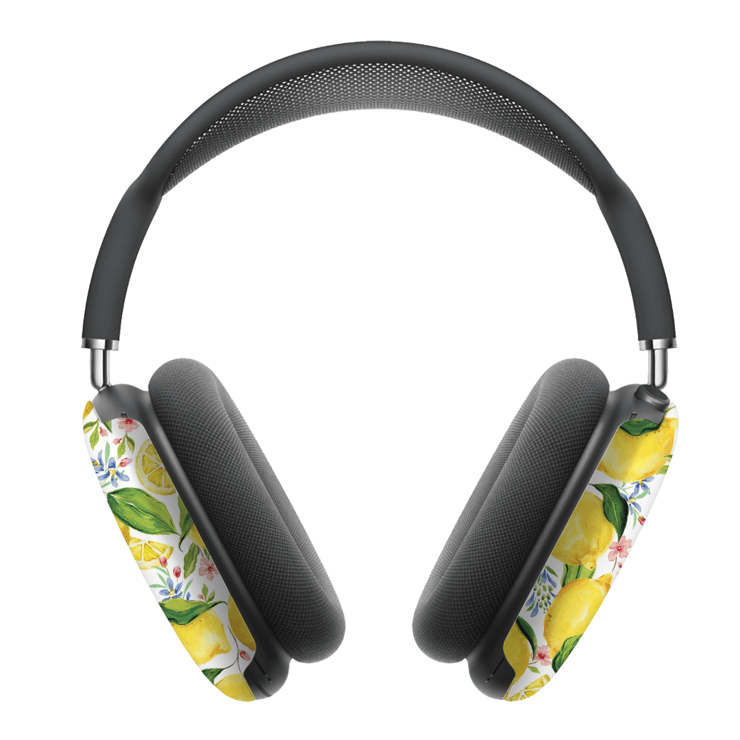 Premium Citrus Lemon AirPods Max Case - Durable Protective Cover for Apple AirPods Max Headphones - Perfect for Travel, Gym & Daily Use