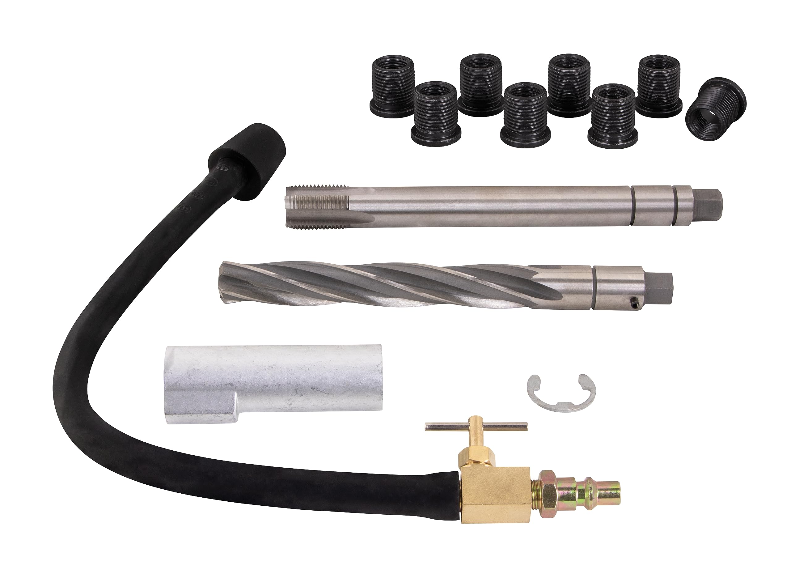 CalVan Tools 38900 Two Valve Ford Triton Spark Plug Thread Repair Kit - Professional Engine Repair Tool Set for Ford 4.6L & 5.4L V8 Engines | Perfect for Mechanics & DIY Auto Repair at Home or Garage