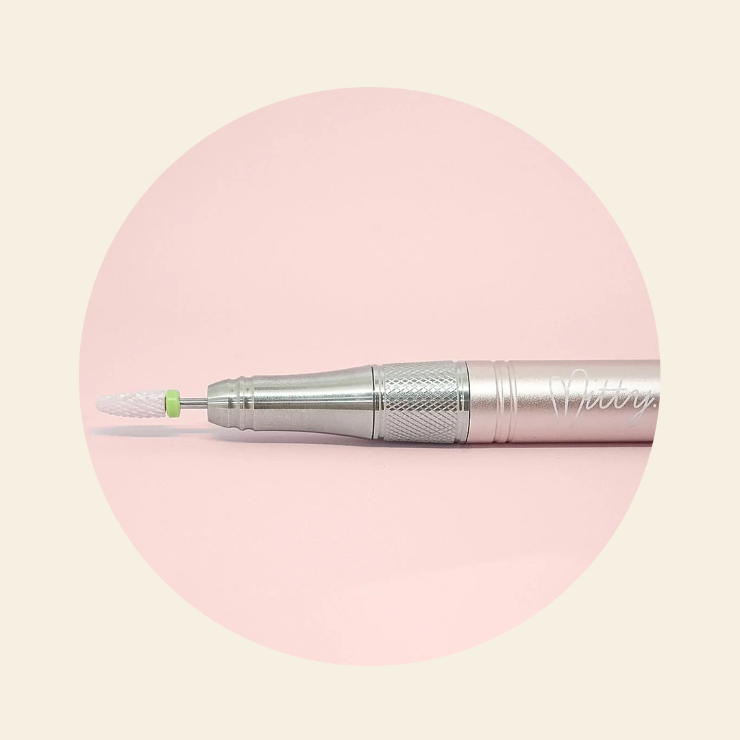 Mitty Coarse Corn Nail Drill Bit for Professional Manicure & Pedicure - Perfect for Acrylic Nails, Gel Extensions & Nail Art