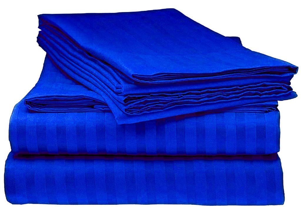 Luxury 100% Cotton Split Queen Sheet Set - 5 Piece Ultra Soft 800 Thread Count Bedding for Adjustable Beds, Deep Pocket Fits Mattress Up to 16